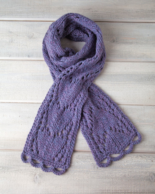 Arrowhead Lace Scarf Allfreeknitting Com Arrowhead Lace Scarf Allfreeknitting Com
