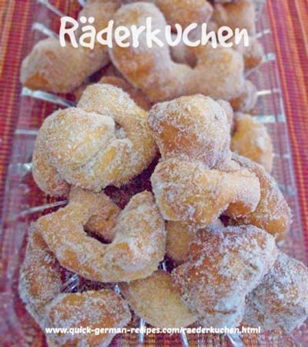 German Wheel Cakes Doughnuts