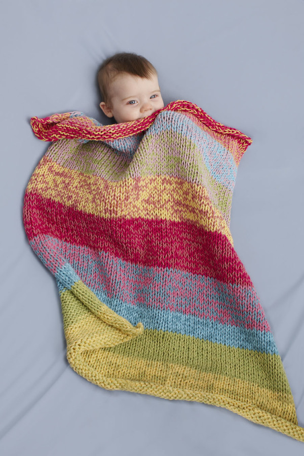 Buy wholesale Chequered Blanket Knitting Kit - Beginners Basics