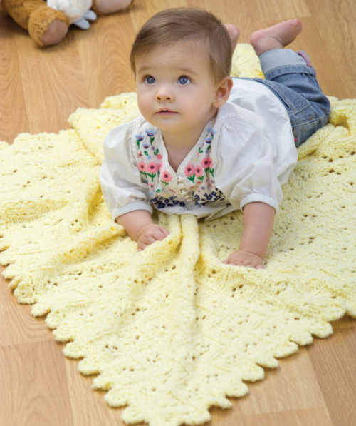 Eyelet Baby Blanket