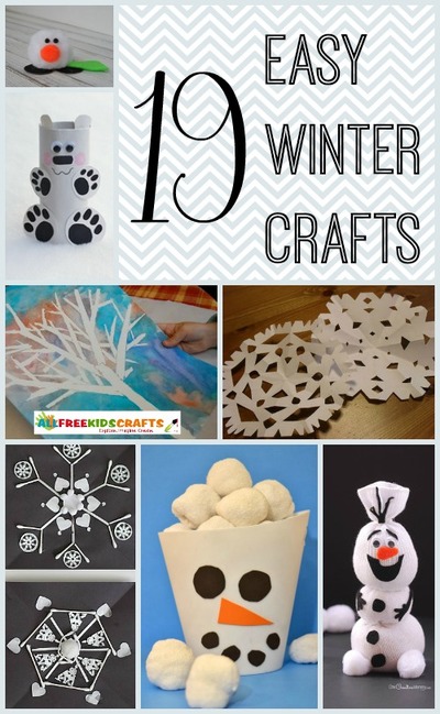 Recycled Crafts for Kids: 18 Winter Crafts