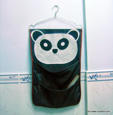 Pretty Panda Hanging Storage Bag