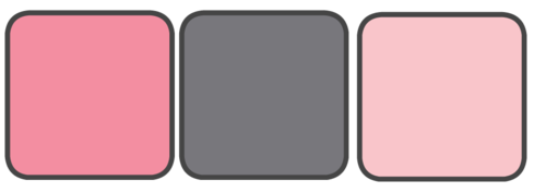 Pink, Blush Pink, Grey