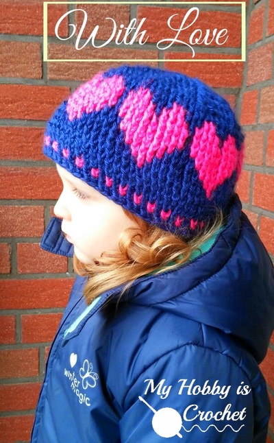 Childrens Hat With Love