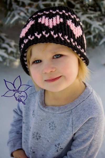 Ring Around the Hearts Beanie