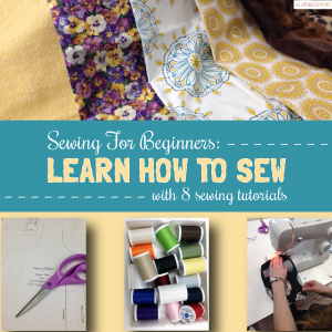 Learn How to Sew with 8 Sewing Tutorials Free eBook | AllFreeSewing.com