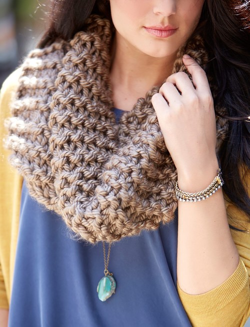 Simply Garter Cowl