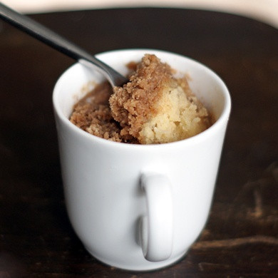 5-Minute Coffee Cake for Two - Taste of the Frontier