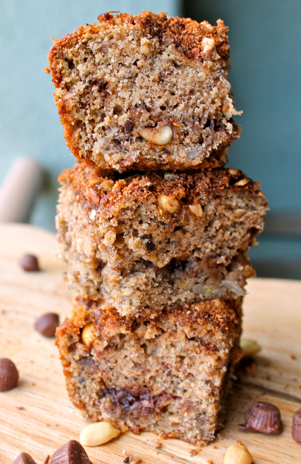 Chocolate Peanut Butter Banana Bread