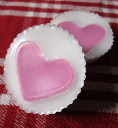 Handmade Soap Hearts