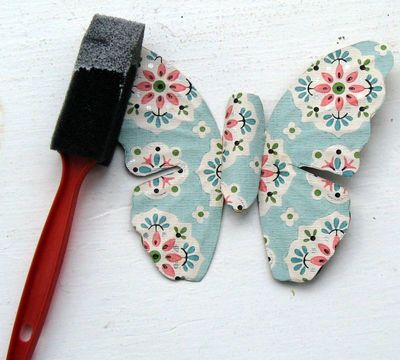 Vintage Butterfly Magnets