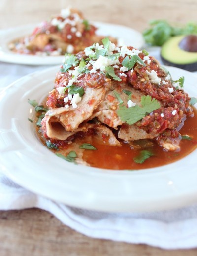 Slow Cooker Chicken Fajita Lasagna