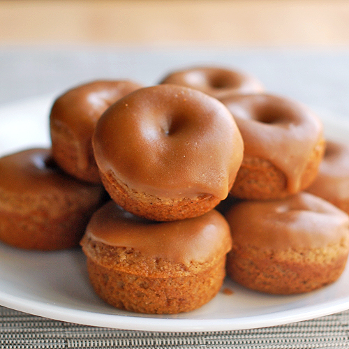 Mini Gingerbread Donuts