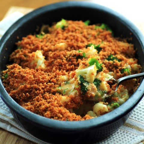 Broccoli Cauliflower Cheese Bake