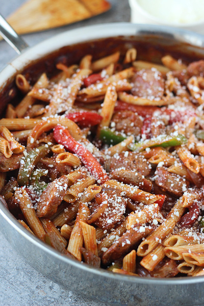 Italian Sausage and Peppers Skillet