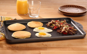 Swiss Diamond Double-Burner Griddle