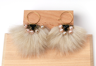 Fabulously Furry Earrings