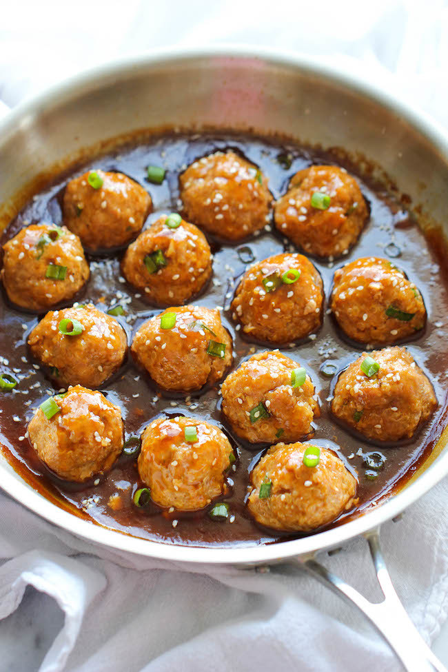 Asian Quinoa Meatballs  FaveHealthyRecipes.com