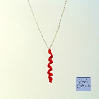 Corkscrew Crochet Jewelry Set