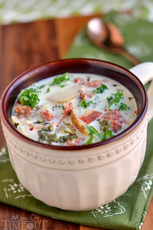 Just-Like Olive Garden's Zuppa Toscana Soup | FaveHealthyRecipes.com