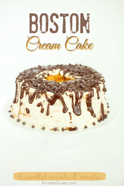 Boston Cream Cake