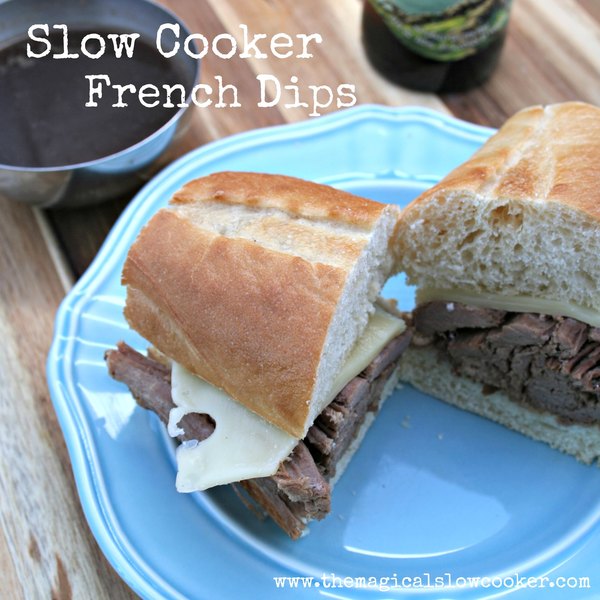 Slow Cooker French Dips