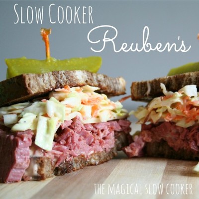 Slow Cooker Reuben Sandwich