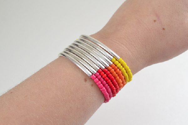 Vibrant DIY Stackable Bracelets