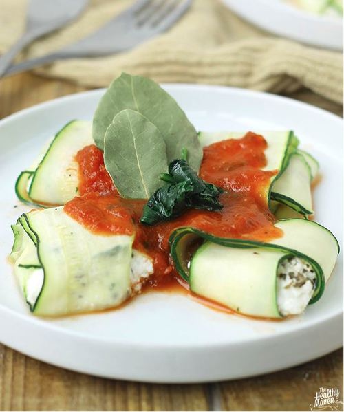 Stuffed Zucchini Ravioli