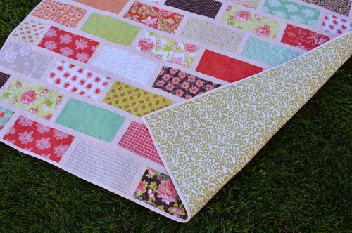 Garden Brick Wall Quilt