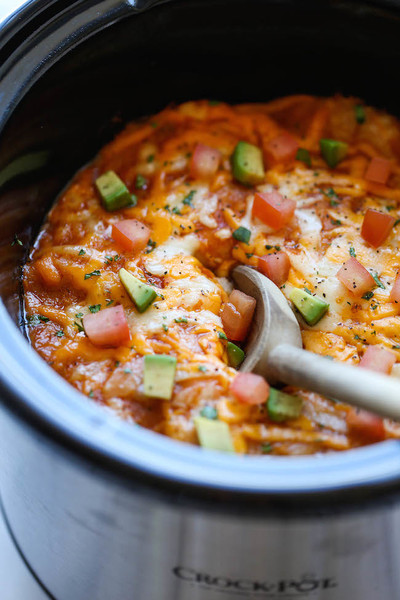 Super Cheesy Enchilada Stack Casserole