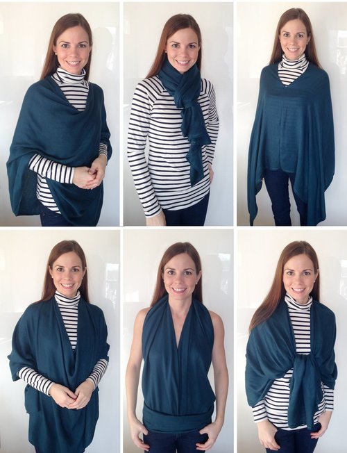 Absurdly Versatile Scarf | AllFreeSewing.com