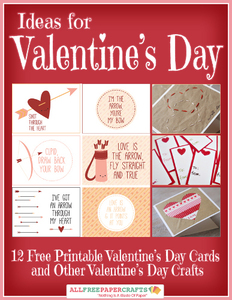 10+ Free Printable Valentine's Day Cards | AllFreePaperCrafts.com