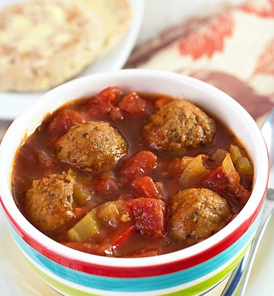 All-Day Italian Meatball Soup