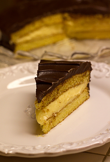 Classic Boston Cream Pie