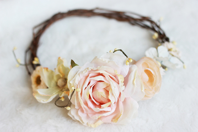 Stunning Silk DIY Flower Crown