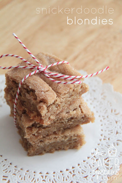 Snickerdoodle Dessert Bars