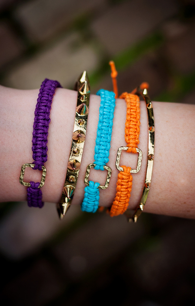 Buckled Macrame Friendship Bracelet