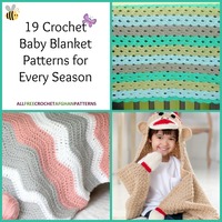 19 Crochet Baby Blanket Patterns for Every Season