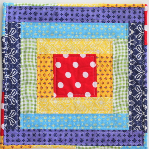 Taste the Rainbow Mini Quilt