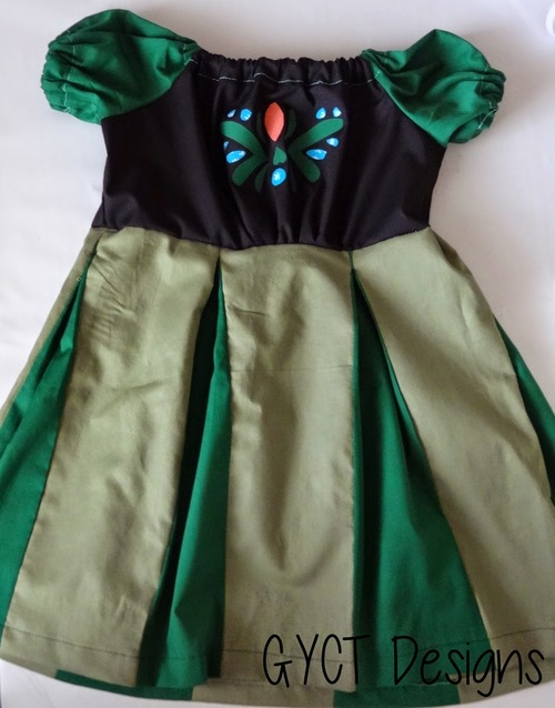 Little Anna Peasant Dress Pattern