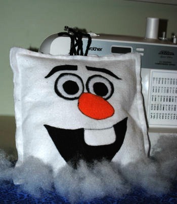 Olaf the Snowman DIY Pillows