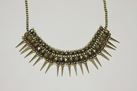 Layered Dazzling Statement Necklace | AllFreeJewelryMaking.com