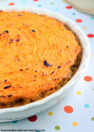 Southwestern Sweet Potato Shepherd's Pie