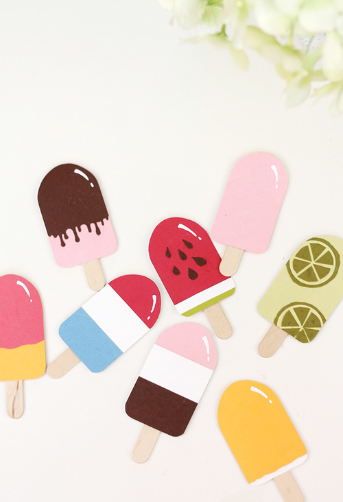 Super Sweet Paper Punch Popsicles