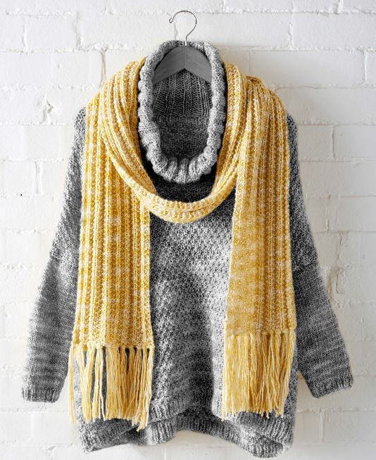 Simple Scarf Fringe