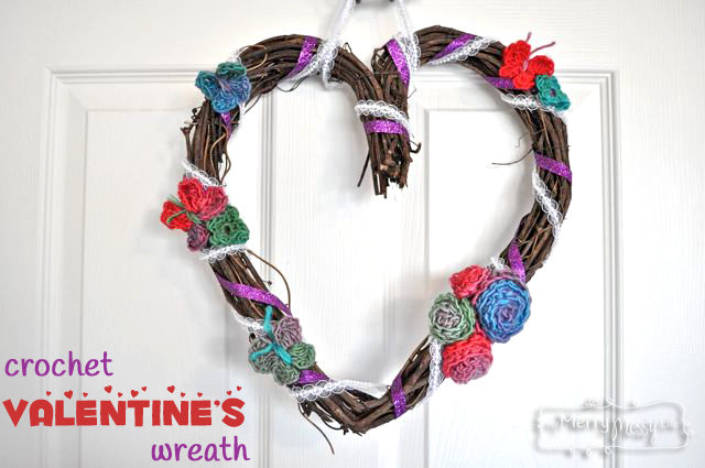 Floral Ribbon Wreath