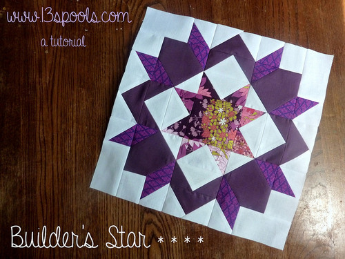 String Star Quilt Block | FaveQuilts.com