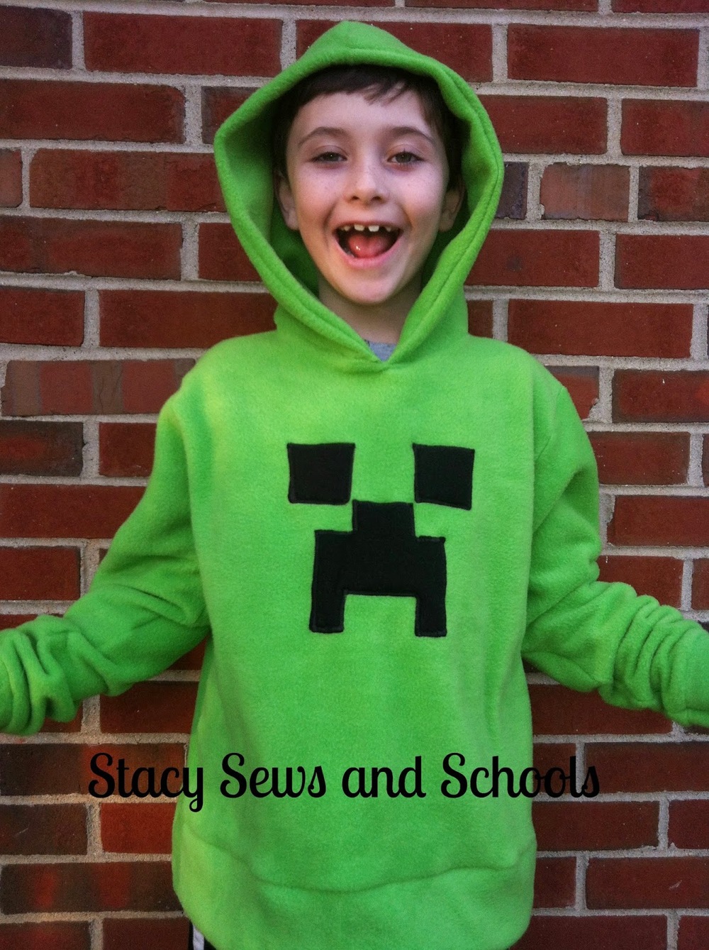 Minecraft Free Hoodie Pattern 9859