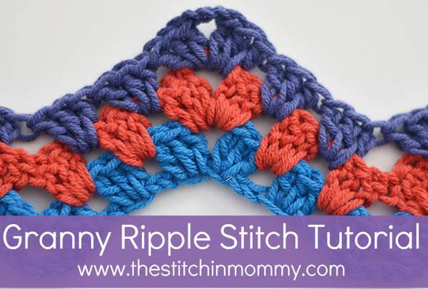 How to Crochet the Granny Ripple Stitch